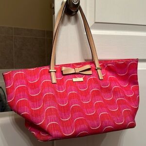 Pink Kate spade tote